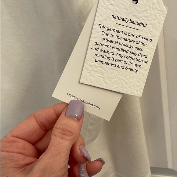 7 for All Mankind Desert Wanderer T-Shirt - NWT - Size Medium - Picture 8 of 9